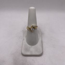 14kt Gold Diamond Engagement Style Ring 