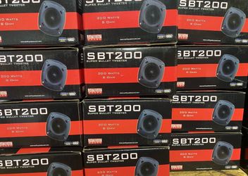 New Pair Earthquake Super Bullet Tweeters Sold in pairs ($40 per pair)