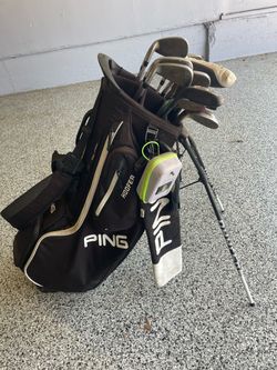 Full set of Cobra King F8 “One Length” Irons and 4 hybrid + Ping Vault 2.0 Putter + Full wedge set + Extras