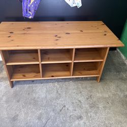 Shoe Rack/Coffee Table/Table With Cubbies/cubby table