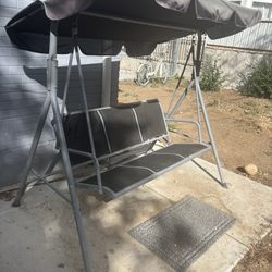 Porch Swing With Cover