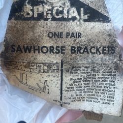 Sawhorse Brackets