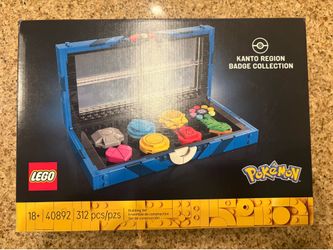 Lego Kanto badge collection