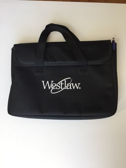 Nice, brand new messenger bag. Westlaw. Spacious. Comfortable. 15” x 12”.
