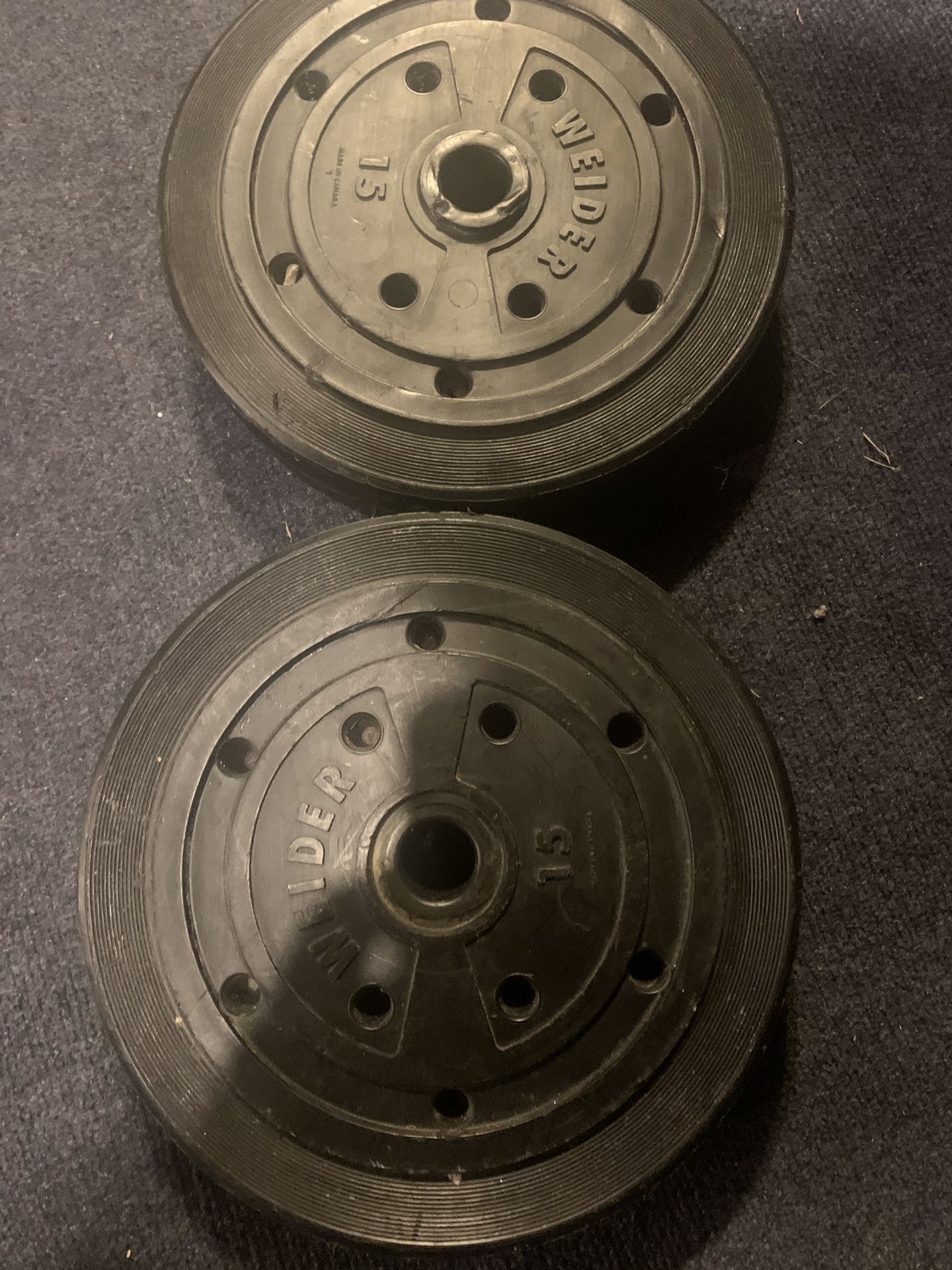 15lb standard weights