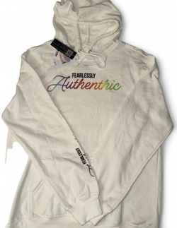 Fearlessly Authentic Hoodie from the "Hey you Project's Note To Self Collection" New With Tags Size Small Size XL  If you have any questions about shi