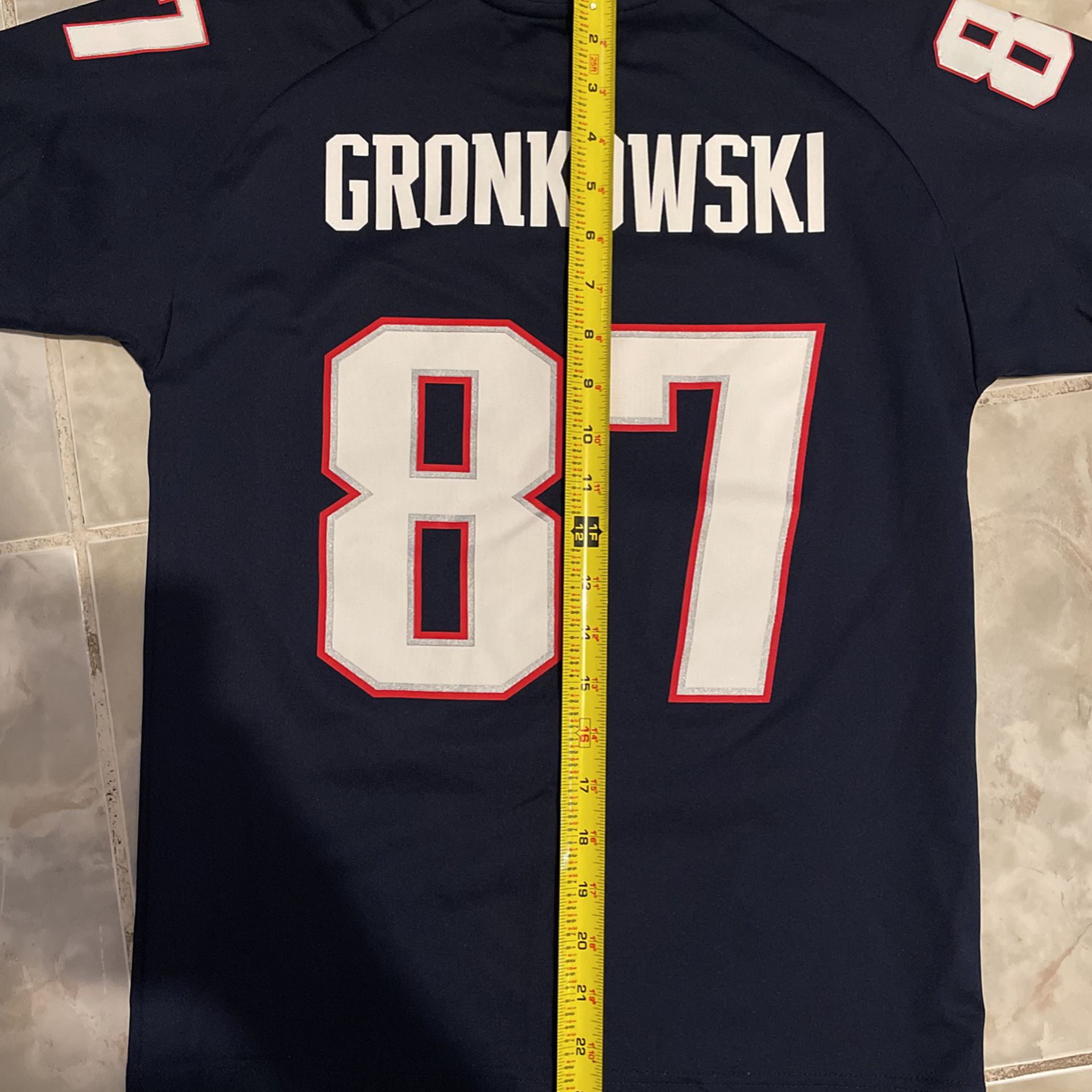 NFL Patriots Gronkowski Youth Medium Jersey 
