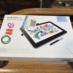 Wacom wired writing display