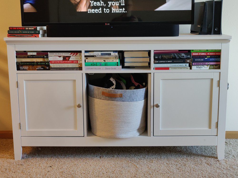 TV Stand & Bookshelf (With Matching Coffee Table)