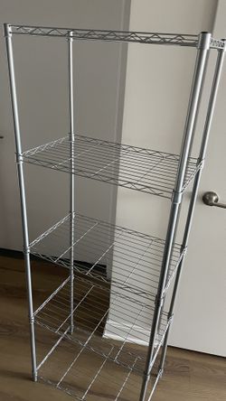 5 Shelf Metal Organizer,72”H