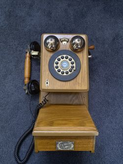 Spirit Of St. Louis Wooden Replica Telephone