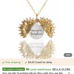 Music box W Necklace 🌻