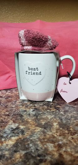 Best Friend Mug and Socks Gift Set