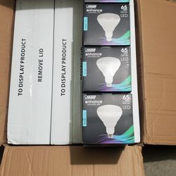 FEIT Electric Enhance Vivid Natural Light Bulb Daylight 65 Watt Equivalence 4 Pack