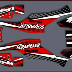 Polaris Scrambler Graphic Kit 