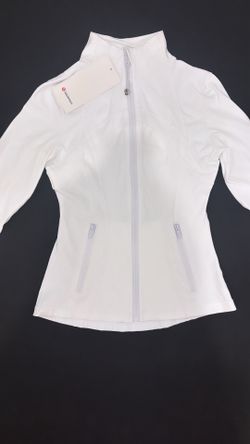 White lululemon define jackst