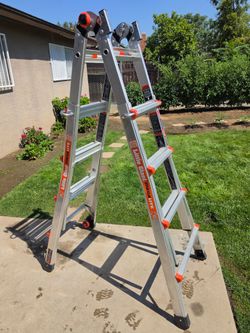 Little Giant 17 ft. Aluminum Telescoping Multi-Position Ladder
