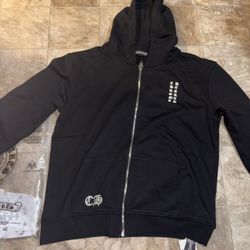 chrome hearts zip up 