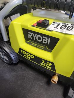 Ryobi 1900 PSI Electric Pressure Washer