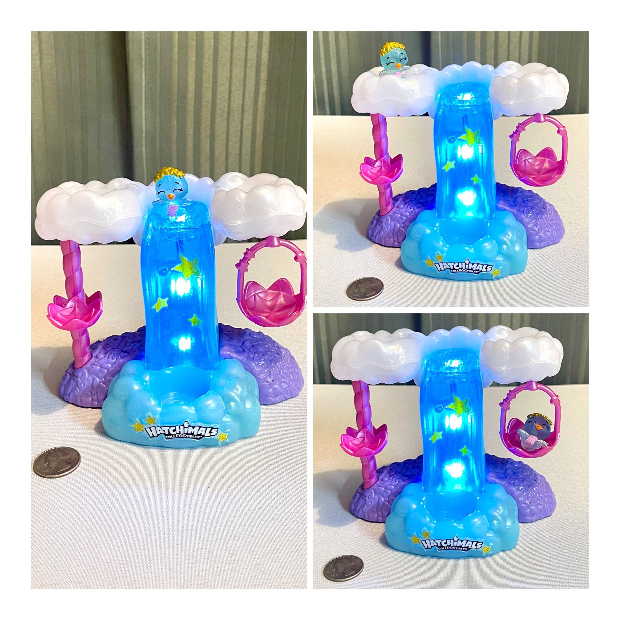 Hatchimals CollEGGtibles, Waterfall Playset with Lights - Ship Only