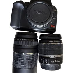 Canon EOS Rebel XS (EOS 1000D) DSLR Complete Kit — Great Beginner Bundle 