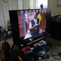 Smart TV With Reamote 55in