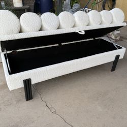 Brand New Ottoman With Storage 