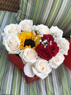Heart Rose Box