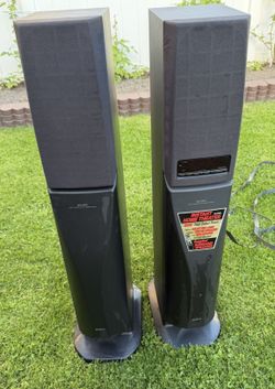 Two SONY Speakers Model NO. SA-VA15