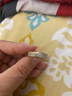Forever love ❤️ promise wedding band size 10