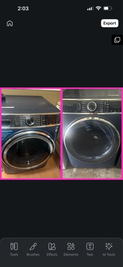 GE Front Load washer and dryer set