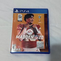 PS4 Madden 20 GAME