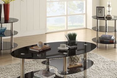 3 Pc Coffee Table Set