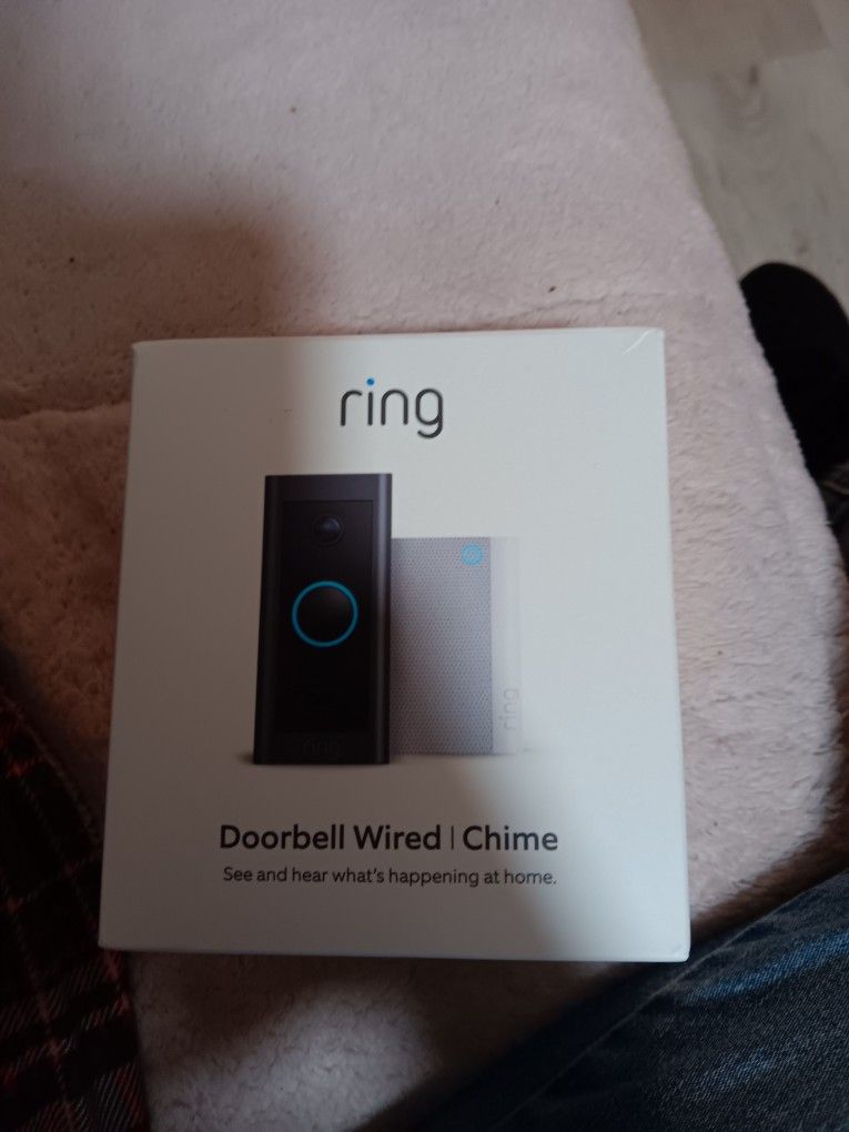 Ring Doorbell Wired/ Chime Camera