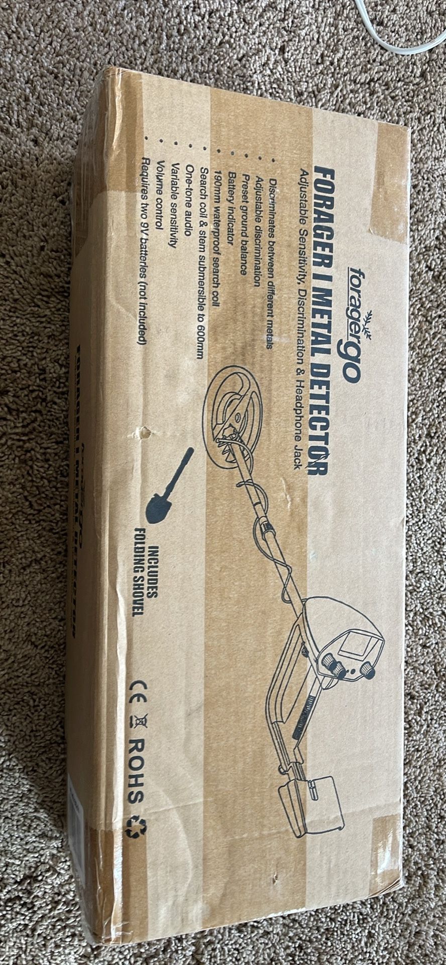 Metal Detector Never Opened