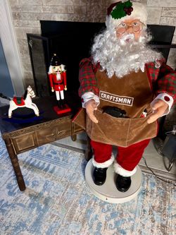 Craftsman Animated Santa Claus Figure
