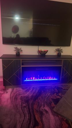 Electric Fireplace TV Stand