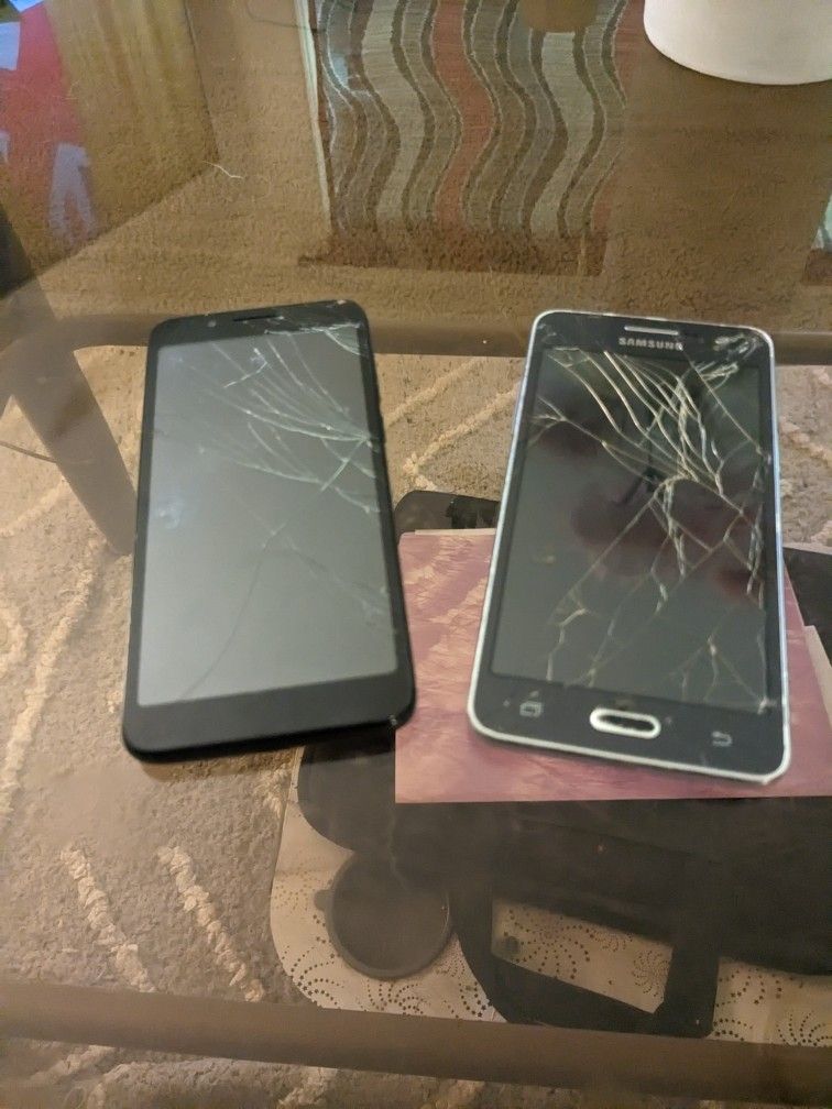 TCL LX A50 & Samsung Galaxy Grand Prime Mobile Phones For Parts