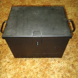 Solid Metal Tool Storage Box
