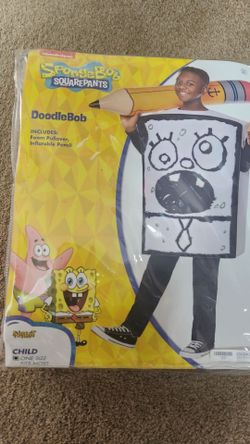 Childs Spongebob Halloween Costume