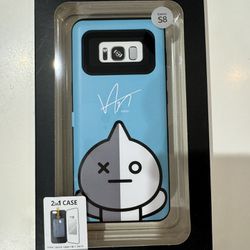 BTS BT21 Samsung Galaxy S8 Wallet/phone Case- Van 