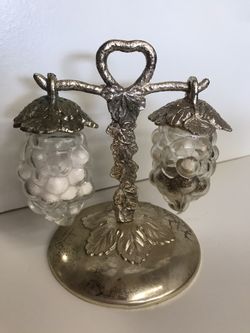 Antique salt and pepper shaker