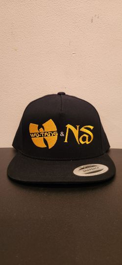 Official Wu-Tang Clan x Nas "N.Y. State Of Mind" 2023 Tour Snapback Hat (Brand New)