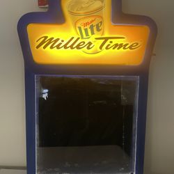 Miller Lite Illuminated Chalkboard 
