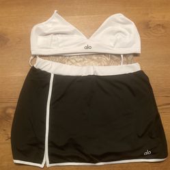 2 piece shorts , skirt 