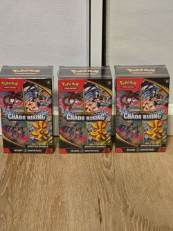 Pokemon Chaos Rising Booster Bundle Brand New Sealed