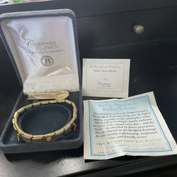 Bradford Exchange My Daughter Italian Charm Bracelet
