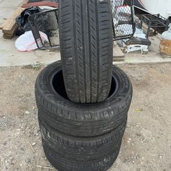 4 USED TIRES 205/55R16 SENTURY