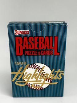 1986 Donruss Baseball Highlights Set. Factory Sealed. 