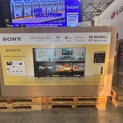 85 “ Sony smart 4K BRAVIA HDR 120HZ TV 